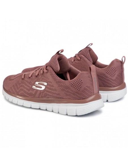 Zapatilla SKECHERS GRACEFUL GET CONNECTED 12615 MVE Rosa