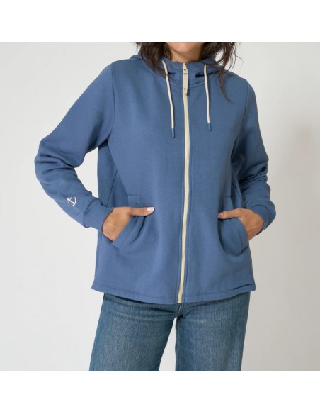 CHAQUETA ABIERTA MUJER TERRY BATELA