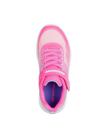 Calzado-SKECHERS MICROSPEC ADVANCE - OASIS POI-303657N-HPMT-NIÑA-ROSA FLUOR