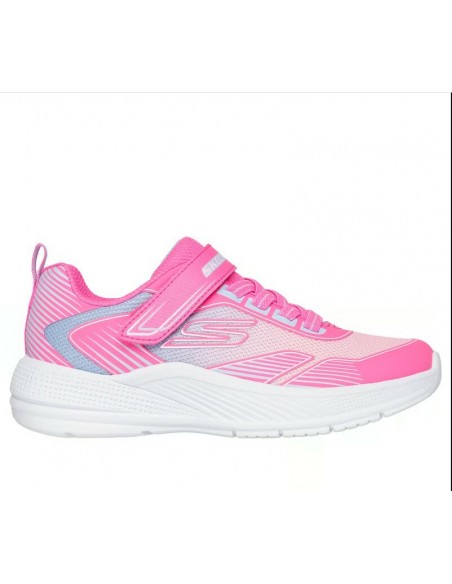 Calzado-SKECHERS MICROSPEC ADVANCE - OASIS POI-303657N-HPMT-NIÑA-ROSA FLUOR