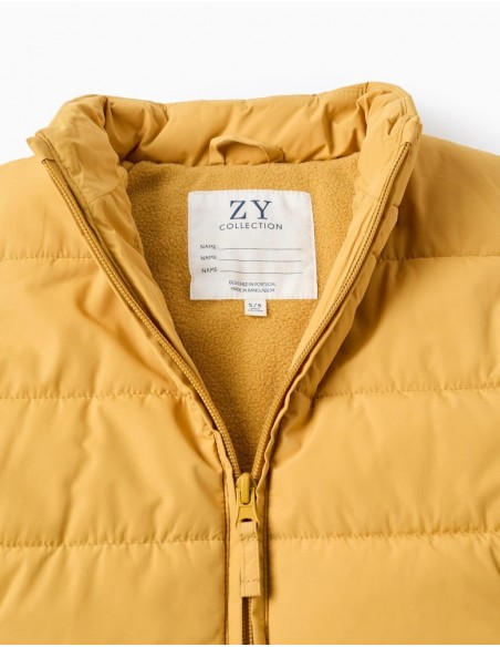 CHALECO DE NIÑO ZIPPY ACOLCHADO SIN CAPUCHA