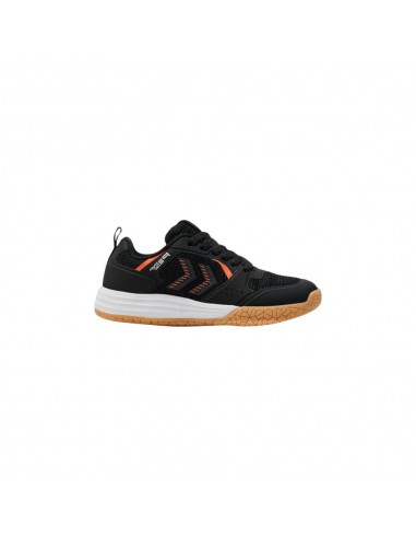 Zapatilla indoor negra Hummel negra JR