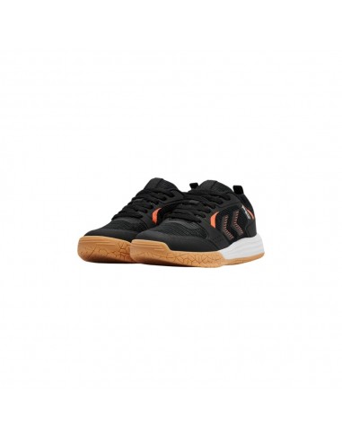 Zapatilla indoor negra Hummel negra JR