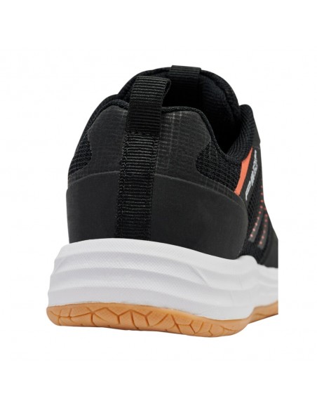 Zapatilla indoor negra Hummel negra JR