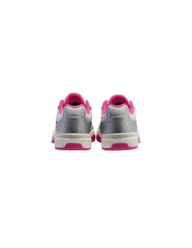 Zapatilla blanca indoor Hummel blanca JR
