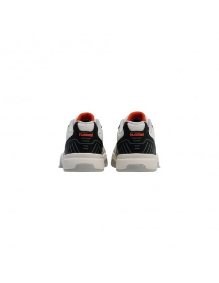 Zapatilla blanca indoor Hummel blanca hombre