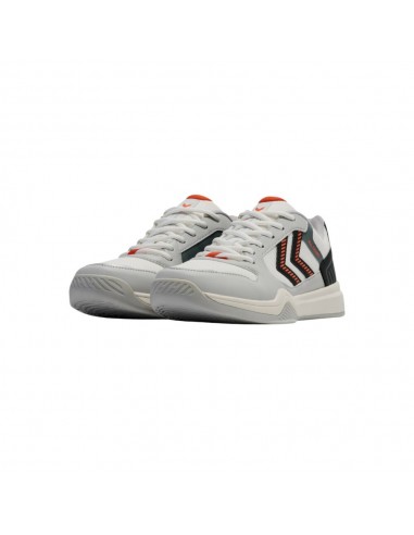 Zapatilla blanca indoor Hummel blanca hombre