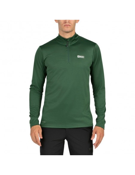 Sudadera tracking verde +8000 verde hombre