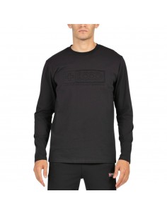 Camiseta M/L negra +8000 negra hombre