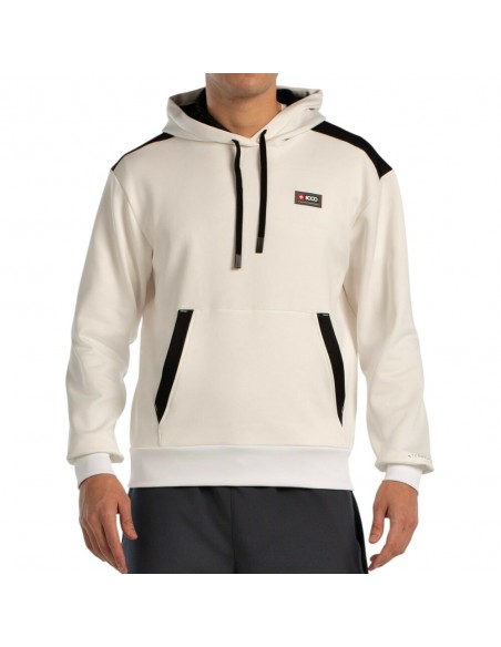 Sudadera tracking blanca +8000 blanca hombre