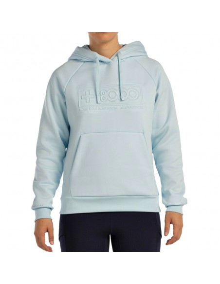 Sudadera azul claro +8000 azul claro mujer