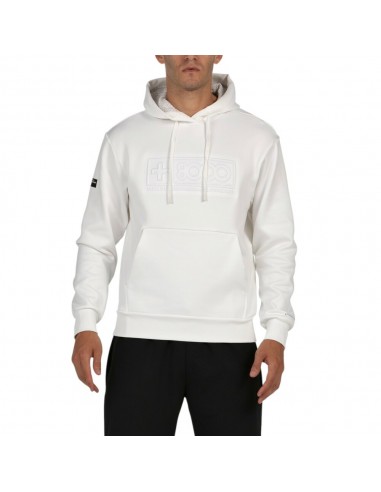 Sudadera blanca +8000 blanca hombre
