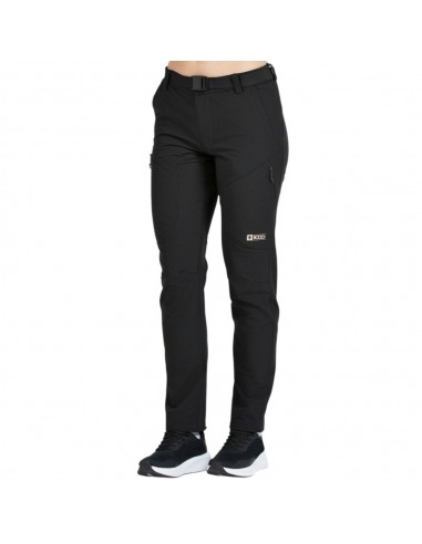 Pantalon tracking negro +8000 negro mujer