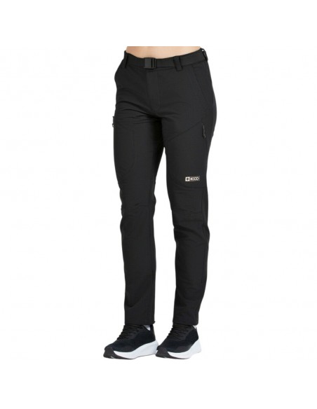 Pantalon tracking negro +8000 negro mujer