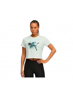 Camiseta blanca Puma blanca mujer 2