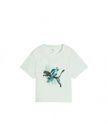Camiseta verde Puma verde mujer