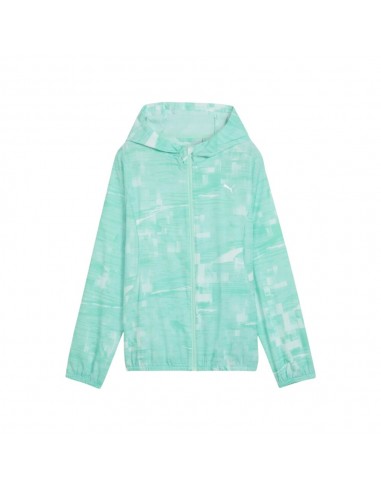 Cortavientos verde Puma verde mujer