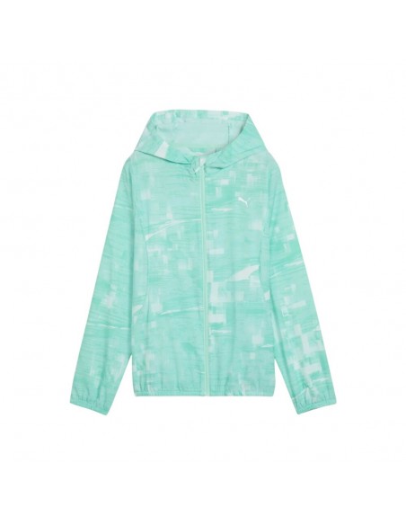 Cortavientos verde Puma verde mujer