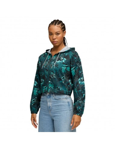 Cortavientos verde oscuro Puma verde oscuro mujer
