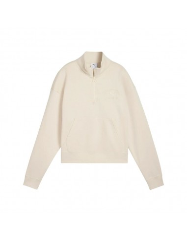 Sudadera beig Puma beig mujer