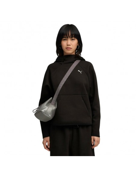 Sudadera negra Puma negra mujer
