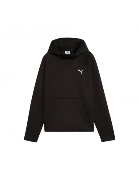 Sudadera negra Puma negra mujer