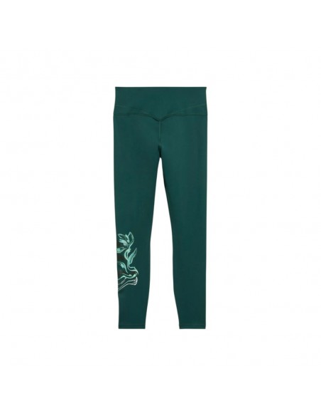 Malla verde oscuro Puma verde oscuro mujer