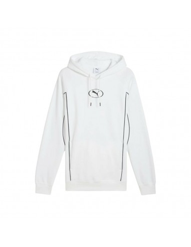 Sudadera blanca Puma blanca hombre