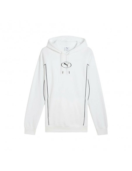 Sudadera blanca Puma blanca hombre