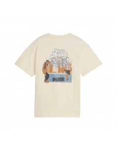 Camiseta beig Puma beig JR