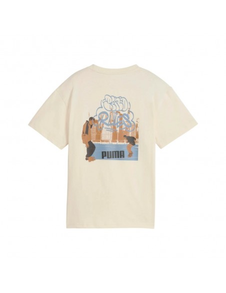 Camiseta beig Puma beig JR