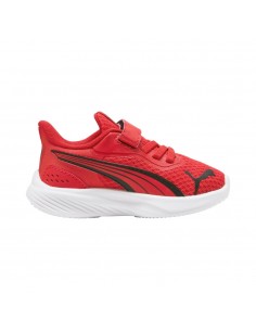 Zapatilla roja Puma roja kids 2