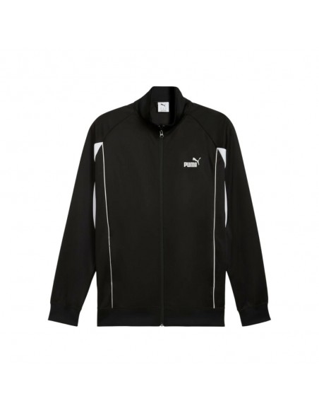 Chaqueta chandal negra Puma negra hombre