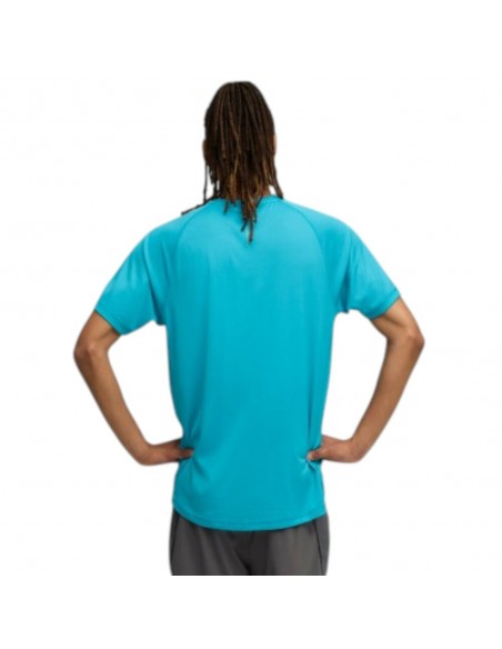 Camiseta azul running Puma azul hombre