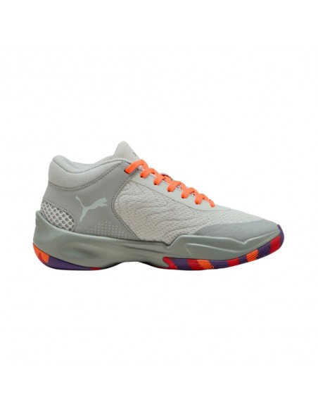 Zapatilla basket gris Puma gris JR