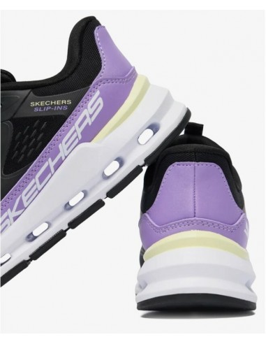 Calzado-SKECHERS GLIDE-STEP + - VISTA LANE-303654L-BKPR-NIÑA-NEGRO