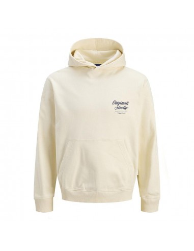 Sudadera JACK & JONES JORNORREBRO TYPO BACK SWEAT HOOD SN 12283054 Beige Beige