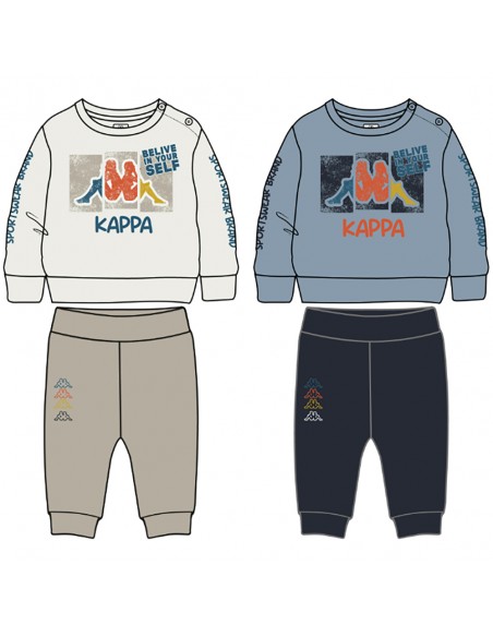 CHANDAL BEBÉ NIÑO KAPPA TRACKSUIT BOY OFF