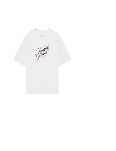 Camiseta JACK & JONES JORINWOOD TEE SS CREW NECK FST 12284732 Blanco Blanco