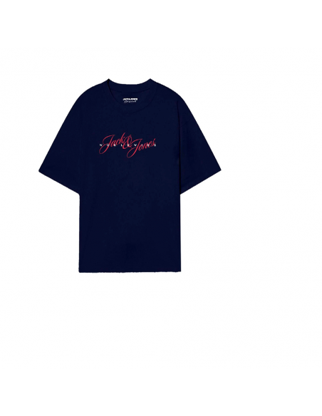 Camiseta JACK & JONES JORINWOOD TEE SS CREW NECK FST 12284732 Marino Marino