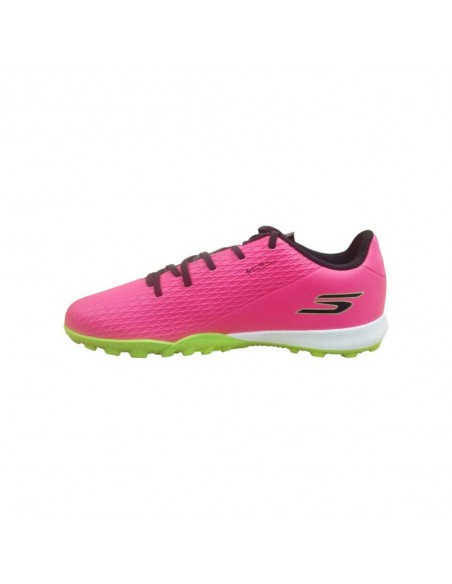 Zapatilla turf rosa Skechers rosa JR