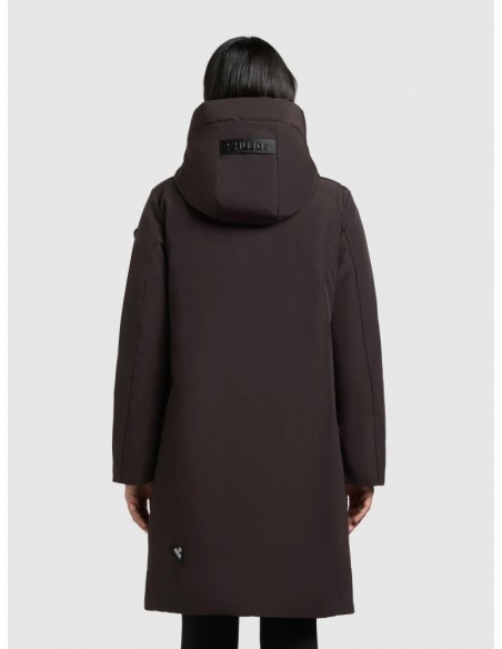 ABRIGO MUJER KHUJO NELLEN 2 MOODY PLUM