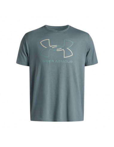 Camiseta verde UNDER ARMOUR green MEN FUNDATION UPDATE SS-BLU.MD 1382915