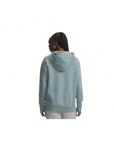 Sudadera verde UNDER ARMOUR green mujer RIVAL FLEECE BIG LOGO 1379501
