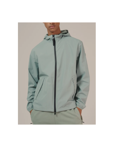 CHUBASQUERO IMPERMEABLE FINO HOMBRE TANTARAINWEAR LIUTIS VERDE ICEBERG