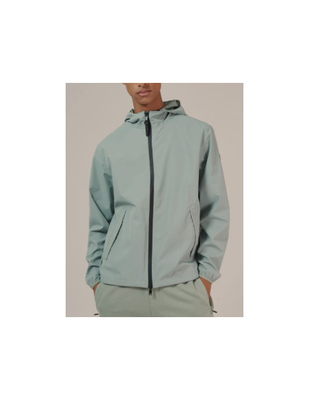 CHUBASQUERO IMPERMEABLE FINO HOMBRE TANTARAINWEAR LIUTIS VERDE ICEBERG