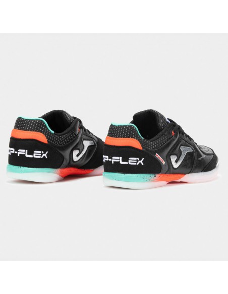 BOTAS FÚTOL SALA JOMA TOP FLEX 2501 NEGRO INDOOR