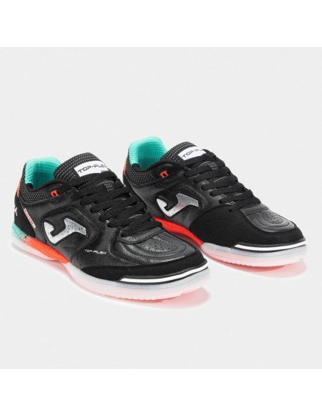 BOTAS FÚTOL SALA JOMA TOP FLEX 2501 NEGRO INDOOR