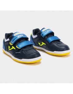 BOTAS FUTBOL SALA CON TIRAS ADHESIVAS JOMA TOP FLEX JR 2503