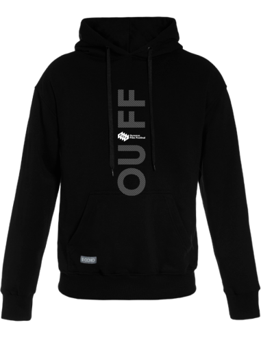 Sudadera oficial OUFF· Logo en blanco